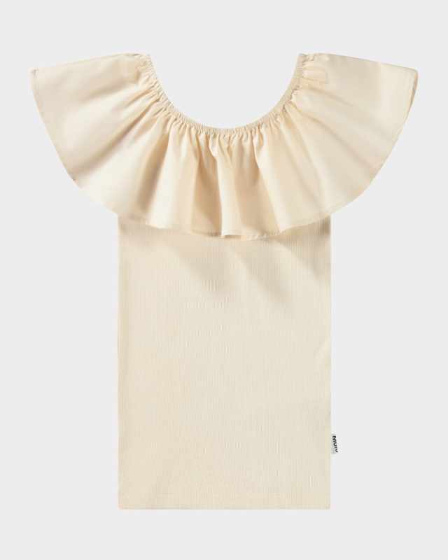 Girl's Reca Ruffle Tank Top, Size 7-12